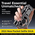 Versatile 4-in-1 Magnetic Tripod & Selfie Stick for Effortless Photography