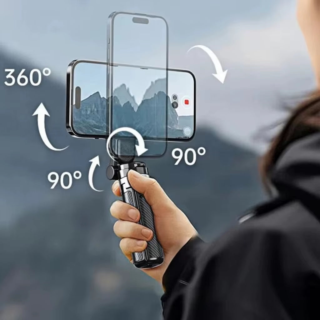 Versatile 4-in-1 Magnetic Tripod & Selfie Stick for Effortless Photography