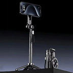 Versatile 4-in-1 Magnetic Tripod & Selfie Stick for Effortless Photography