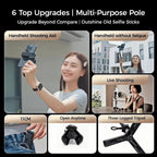 Versatile 4-in-1 Magnetic Tripod & Selfie Stick for Effortless Photography