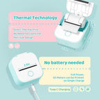 Phomemo T02 Mini Bluetooth Thermal Printer – Your Portable Solution for Stickers and Labels